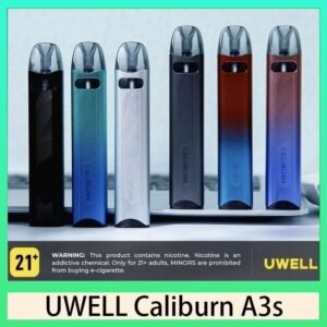 UWELL Caliburn A3S咖哩棒A3S POD電子煙主機官網評價說明書