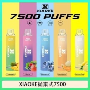 梟客XIAOKE一次性電子菸拋棄式7500口